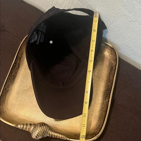 #1591**Harley-Davidson Black Cap with White Winged 115 Logo - Picture 10 of 16